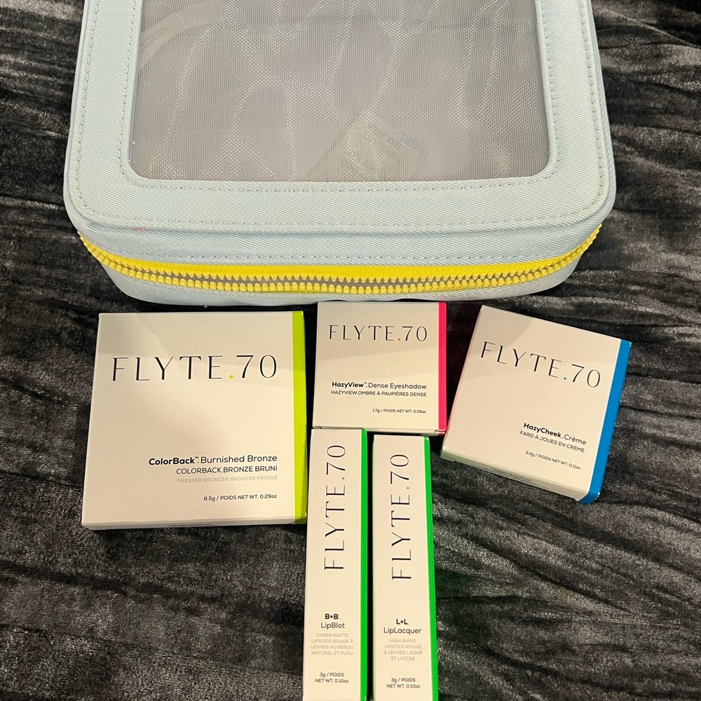 Makeup Set — White and Yellow Accented Packaging